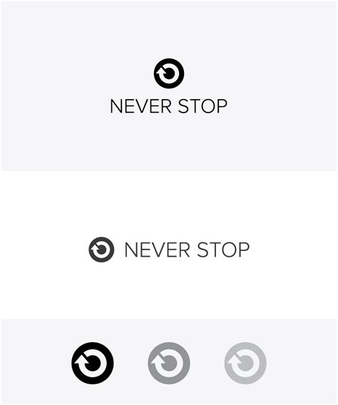 Serious, Modern, Business Logo Design for "NeverStop" or "Never Stop ...