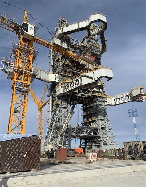 俄罗斯远东阿穆尔州新建成的东方宇宙发射场 - 指南针社区