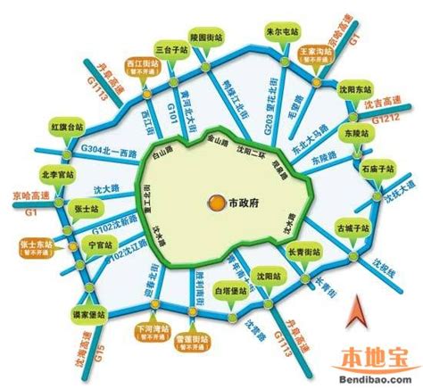 2021京沈高铁线路图及站点时间- 沈阳本地宝