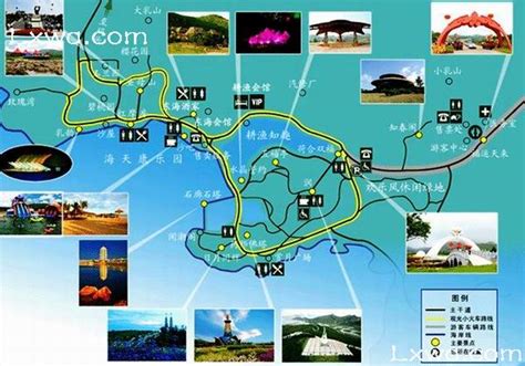 威海旅游景点地图图片 威海旅游景点地图图片