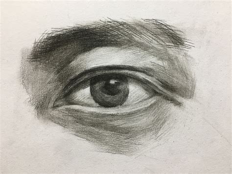 美妆素描眼睛图片