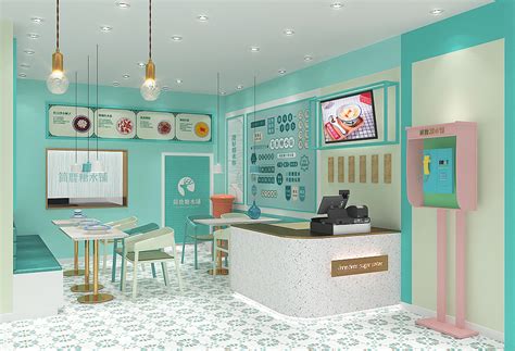 上海裕莲楼港式糖水店餐饮空间设计_品深设计-站酷ZCOOL
