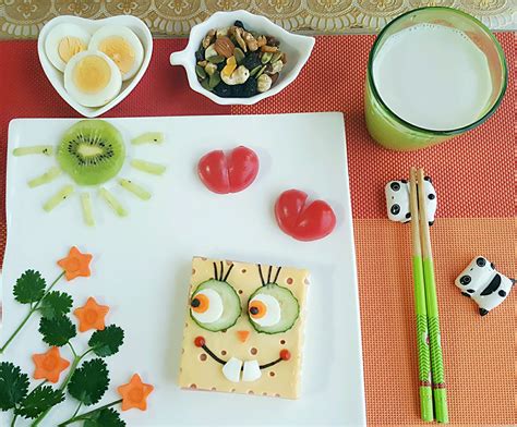 【简易儿童早餐的做法步骤图，怎么做好吃】水晶蔷薇婷儿_下厨房