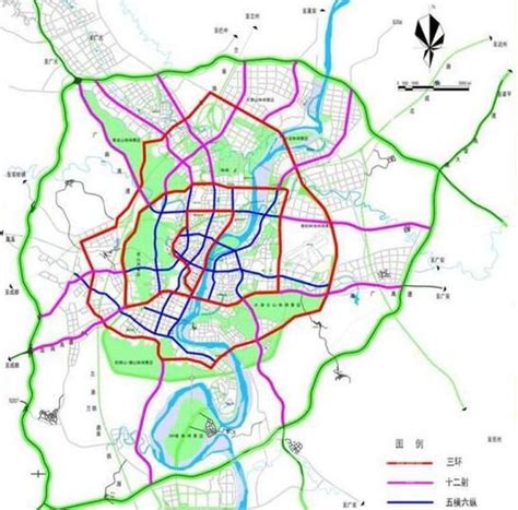 南充快速路网三环来了！2020年城区建设面积约150平方公里 - 城市论坛 - 天府社区
