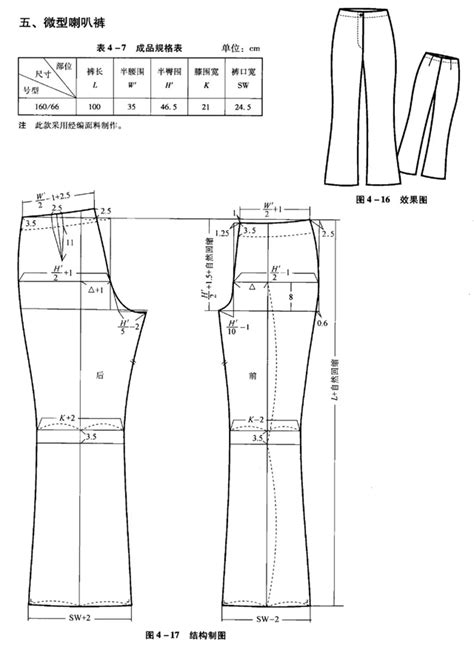 7款针织女裤的结构制图实例-服装设计新闻-资讯-服装设计网手机版|触屏版