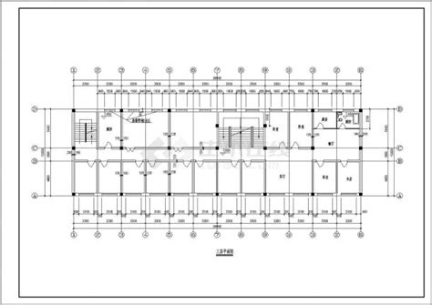 3层框架综合门市楼结构施工图_土木在线