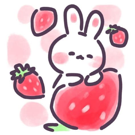 小兔子头像甜美女生动漫