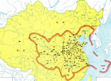 夏朝地图——中国古代夏朝地图-趣历史网