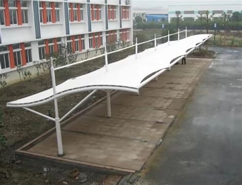 膜结构停车棚-产品中心-杭州鑫雨膜结构工程有限公司