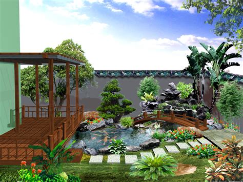 中式庭院景观设计的要点,庭院效果图赏析！【御梵景观】