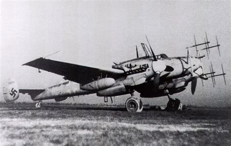 二战夜空魔王 Bf.110重型战斗机_空中网军事频道
