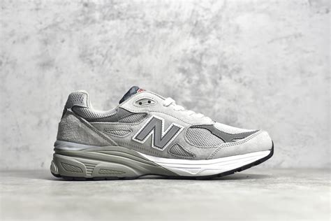 新百伦New Balance NB990系列灰紫高端美产复古休闲跑步鞋纯原版本 货号： M990GJ3-莆田纯原鞋社区