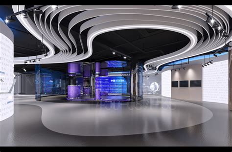 企业文化展厅设计效果图_上海 - 500强公司案例