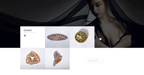 珠宝品牌在线销售电子商务站点设计|网页|电商|壹格设计 - 原创作品 - 站酷 (ZCOOL)