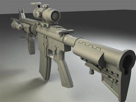 M4A1步枪_Djibouti-站酷ZCOOL