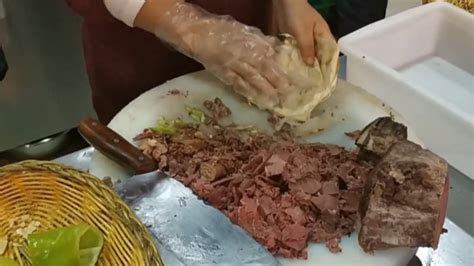 驴肉焖子火烧,中国菜系,食品餐饮,摄影素材,汇图网www.huitu.com
