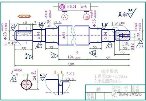 机械识图图片