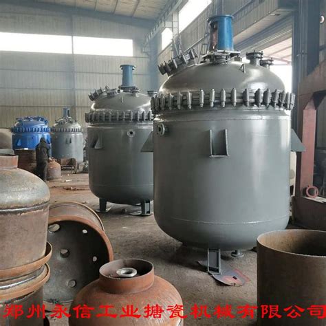 广州搪玻璃反应罐 生产搪瓷罐厂家 1000L搪玻璃电加热反应釜-环保在线