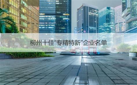 柳州大企业排行榜前十名有哪些 柳州企业排名 HR学堂【桂聘】
