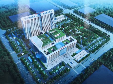 筑医台资讯—最新效果图！安徽亳州市第二人民医院项目规划设计方案出炉