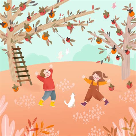 寻找秋天儿童画,寻找秋天绘画,寻找秋天的图片儿童画_大山谷图库