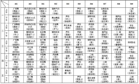 老人大学培训课程表Excel模板_千库网(excelID：168865)