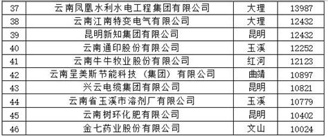 2023云南企业100强发布 集团位列第三-集团要闻-云南建投集团