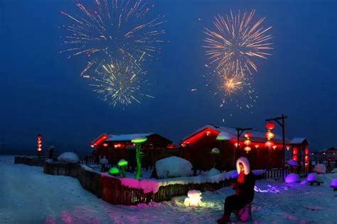 【盘锦】家门口的滑雪场—北旅雪乡（夜景）+七彩庄园一日游，140元！
