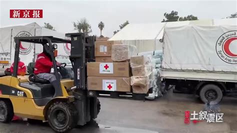 视频｜中国红十字会向叙利亚援助首批医疗物资已顺利交接_手机新浪网