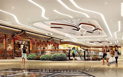 天霸设计创意宁夏商业综合体设计提升项目竞争力_美食广场设计公司-站酷ZCOOL