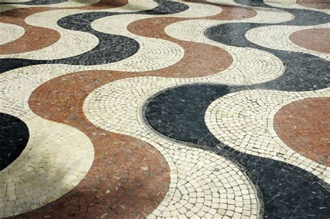 广场设计——马赛克装饰室外地面设计_石材应用-石材体验网