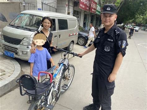 富县公安巡特警帮群众找回丢失自行车获点赞 - 基层网