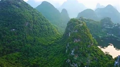 航拍中国：航拍广西大山，镜头下的广西地貌太壮观了！