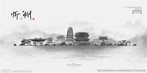 忻州北城门楼,建筑园林,设计素材,设计模板,汇图网www.huitu.com