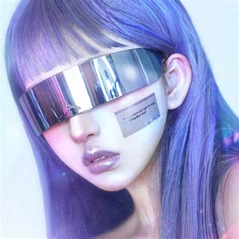 甜酷复古风人物头像女生
