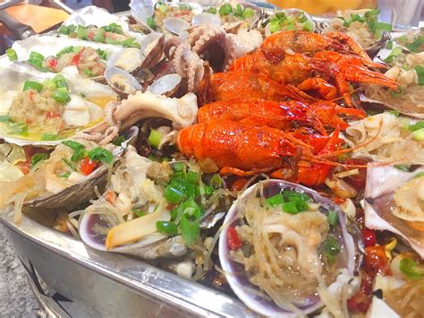 海鲜大餐高档,海鲜宴,西式自助餐_大山谷图库