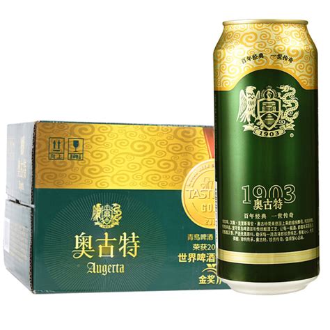 青岛啤酒（Tsingtao）奥古特12度500ml*12听 大罐整箱装 口感醇厚（新老包装随机发放）-商品详情-菜管家