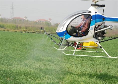 农药直升机的应用 罗宾逊空客贝尔直升机喷洒分析