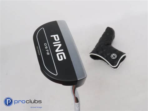 Nice PING 2023 Series DS72 Black 35" Putter w/Cover - Straight Arc ...