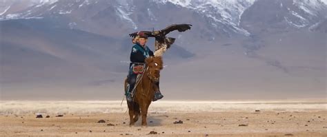 蒙古人文文化，蒙古猎鹰者视频素材,延时摄影视频素材下载,高清3840X1734视频素材下载,凌点视频素材网,编号:407164
