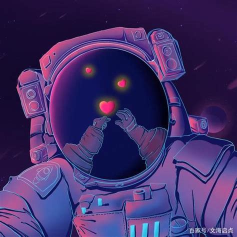 太空人头像古风女生动漫