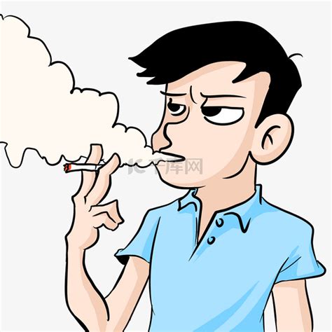 非主流点烟图片漫画头像