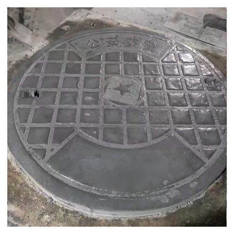 球墨铸铁井盖圆形700电力井污水方形篦子下水道窨井盖雨水沙井盖-阿里巴巴
