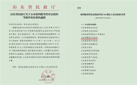 山东省煤炭行业协会获评5A级社会组织