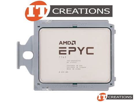 AMD EPYC 7763 - New Other - AMD EPYC 64 CORE PROCESSOR 7763 2.45GHZ ...