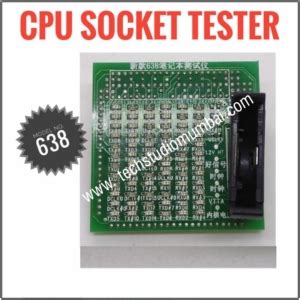AMD 638 CPU Socket PC Testor Analyzer Card For Motherboard - Techstudio