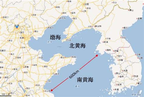 渤海地图图片