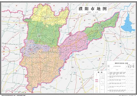 濮阳市地图