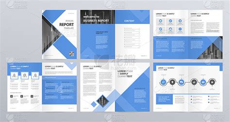 商业手册模板布局设计与封面页的公司简介，年度报告传单，演示传单，杂志和书的a4大小的规模为编辑。