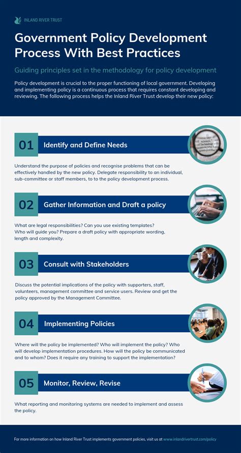 Government Policy Development Process Infographic - Venngage